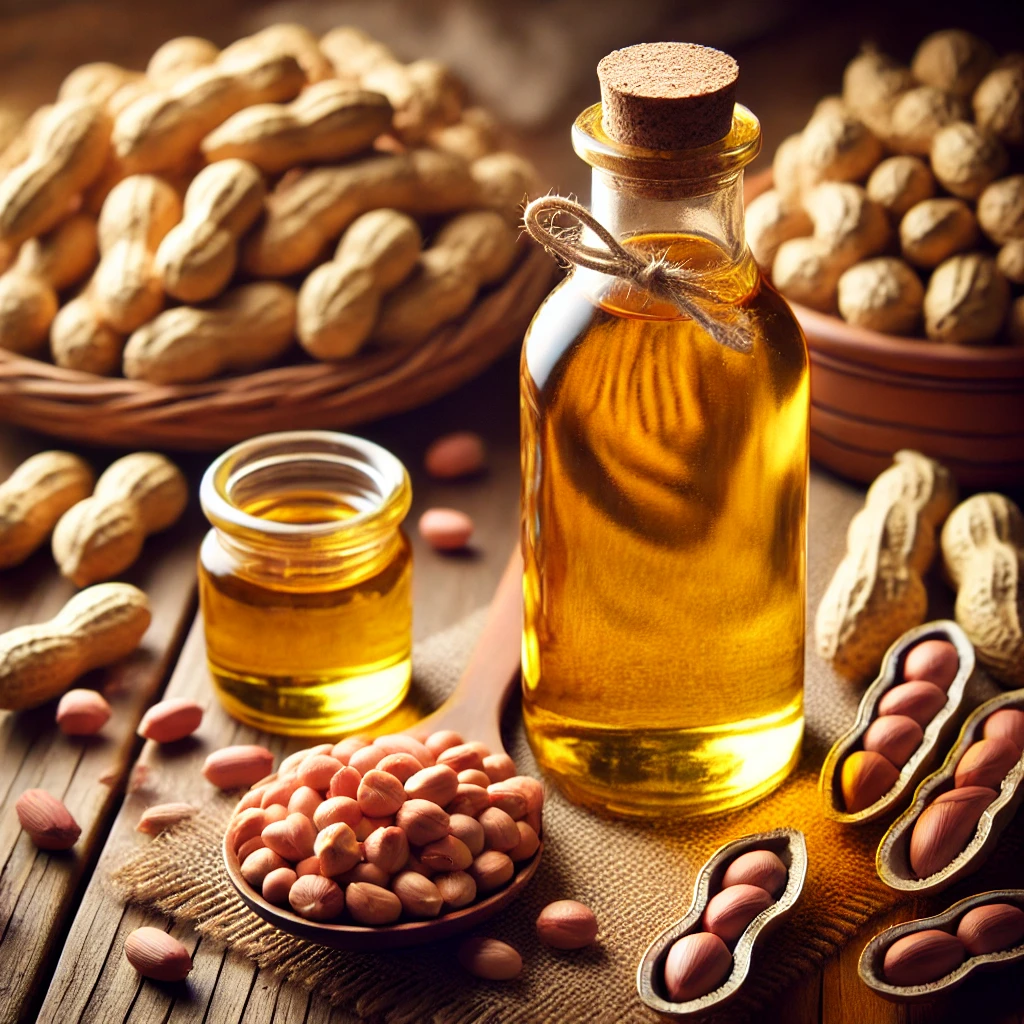 Organic Ground Nut Oil - 1 Litre